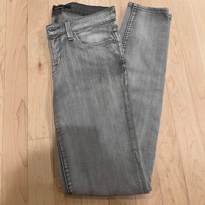 JBRAND Borderline women’s skinny jeans light gray size 26
